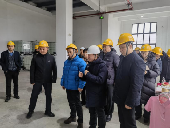 揚(yáng)州市市長潘國強(qiáng)來我司調(diào)研考察  充分肯定惠通聚乳酸